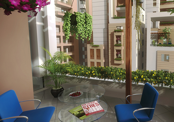 From your terrace, you will be able to look out over the natural surroundings just outside your door, while walkways and tracks invite you to enjoy an outdoor lifestyle.